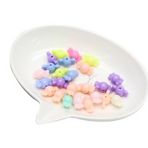 파티드레싱 캔디 컬러 사탕모양 비즈 세트 250g, 랜덤발송, 1세트