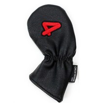 써클디자인골프 스타 스컬 아이언 웨지 헤드커버 블랙, 4