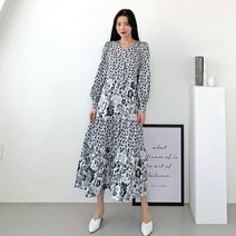 조싱시 플라워 프릴 원피스 OPS6212K13