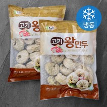 굿프랜즈 고기 왕만두 (냉동), 1400g, 2개
