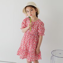 릴리푸리 여아용 빈티지 원피스