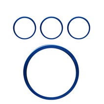 휠캡 세이프티링 블루 4p, 1개