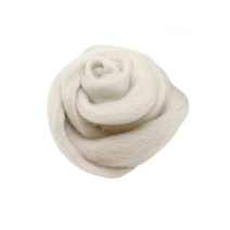위빙 / 마크라메 재료 펠트실 50g, 23 연베이지