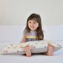 아띠블랑 인견 유아 와이드 베개 + 베개커버 2p, 코알라비치
