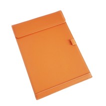 유피어 A4 가죽 자석 클립보드, 오렌지, 1개