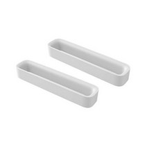 주앤지리빙 디자인 욕실 슬리퍼 걸이 거치대 화이트, 2개