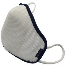 이온플러스 필터교체형 3D 입체 마스크 화이트 소형 + 스트랩, 1세트