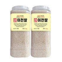 대한농산 통에담은 이천쌀 백미, 2개, 2kg