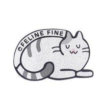 요기쏘 고양이 필라인 사막화방지 화장실매트, 혼합색상