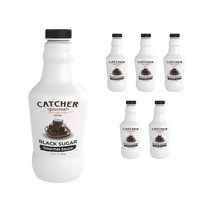 캐처 프로페셔널 흑당 소스, 1L, 6개