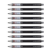 미쯔비시 유니 쿠루토가 샤프 블랙, 0.5mm, 10개