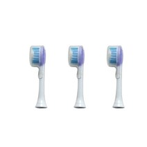 토비메모리 필립스 호환 전동 칫솔 모 소닉케어 HX6014 HX6064 스마트 잇몸관리 퍼플 3p, 1개