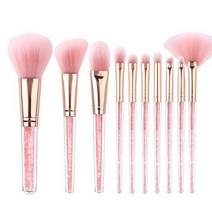 고쿠리 메이크업 브러쉬 세트, 핑크, 1세트