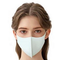 안티바 쿨 매쉬 항균 패션 마스크 라이트 스카이블루 M, 1개입, 4개