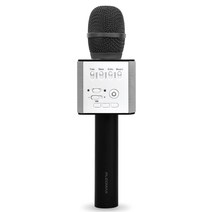 플레오맥스 무선 블루투스 마이크 + 스피커 블랙, BTMC500(블랙)