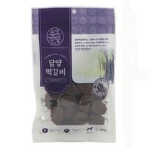 똑똑한입 담양 떡갈비 강아지 간식 250g, 1개, 혼합맛