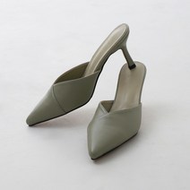 잇슈 여성용 랩스타일 V컷 뮬샌들 5337 8cm