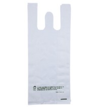 생분해 손잡이 비닐봉투 소, 100개, 4L