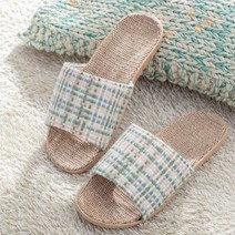 올뎃홈 우디 왕골 실내화, 베이지, 1개