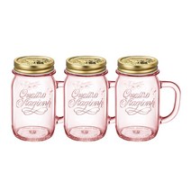 보르미올리 콰트로 스타지오니 핸들자 핑크, 415ml, 3개