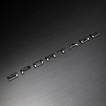 브렌톤 와이드 레터링 엠블럼 BWE-SPTG, 기아 스포티지, 메탈 크롬