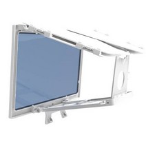 라이프프라임 HD02 터널형 휴대폰 확대 스크린 275 x 183 x 30 mm, 화이트, 1개