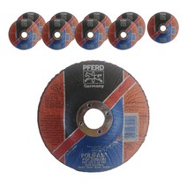 페어드 플랩디스크 PFF TYPE Z40 PSF STEELOX/16 RED 10p, 1개
