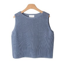 린다샵 여성용 오리오 부클 니트 나시 NS369K15