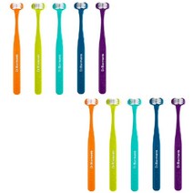 닥터바만스 3면 수퍼브러쉬 어린이 칫솔 2단계 컴팩트, 랜덤발송, 10개