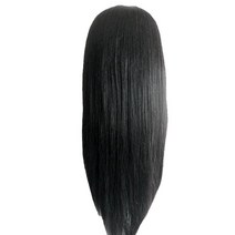 아고다컴퍼니 DDY 학원 연습용 인모 통가발 60cm, 블랙, 1개