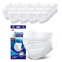 넥스케어 비말차단마스크 화이트 KF-AD, 5개입, 15개