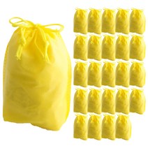 부직포 복주머니 더스트백 16 x 25 cm 25p, 옐로, 1개