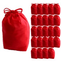 부직포 복주머니 더스트백 22 x 32 cm 25p, 레드, 1개