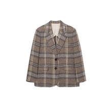 안젤로비안코 여성용 Nayel Check Jaket