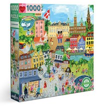 이부 코펜하겐 직소퍼즐, 혼합색상, 1000피스