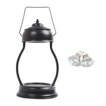 캔들 워머 + 전구 2p, 퓨어블랙