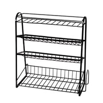 바이마음 올인원 다용도 선반, 블랙