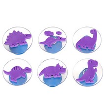 캐스비 아트스쿨 팡팡스탬프 6종 세트 2146, 공룡