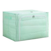 헤스티아 투명 프레임 접이식 수납 상자 80L, A02, 1개