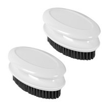 비제스코 다용도 한손잡이 의류 빨래 세척솔, 화이트, 2개