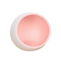 졸리베이비 고양이 도자기 사료 그릇, 핑크, 1개