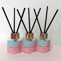 MerciGY 프리미엄 실내용 디퓨져 50ml 3p, 다우니