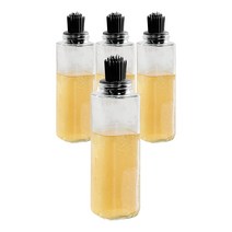 시노글라스 실리콘 오일 브러쉬 270ml x 4p 세트, 블랙