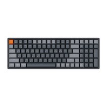 키크론 K4V2 알루미늄 RGB 블루투스 무선 기계식 키보드 핫스왑 적축, 혼합색상, K4J1, 일반형