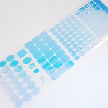 미소예 카멜레온 네일 스티커 도형B, 블루, 1개