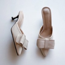 여성용 큐티 리본 슬링백 5.5cm