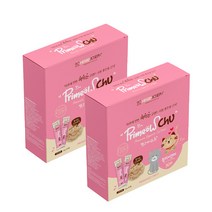 CY요셉트레이딩 고양이 수분 충전용 간식 프리미요 츄 10g x 30p, 참치 + 연어 혼합맛, 2개