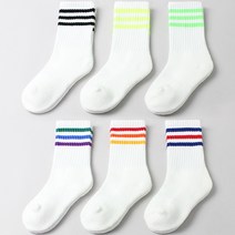 키즈퓨처 아동용 도톰한 크루 양말 세트