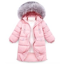 젤리스푼 여아용 New 심플 엣지 마이크로젤 롱패딩점퍼