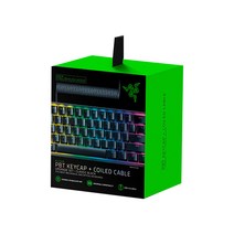 레이저 PBT Keycap + Coiled Cable 세트, Classic Black, RC21-01490800-R3M1, 일반형
